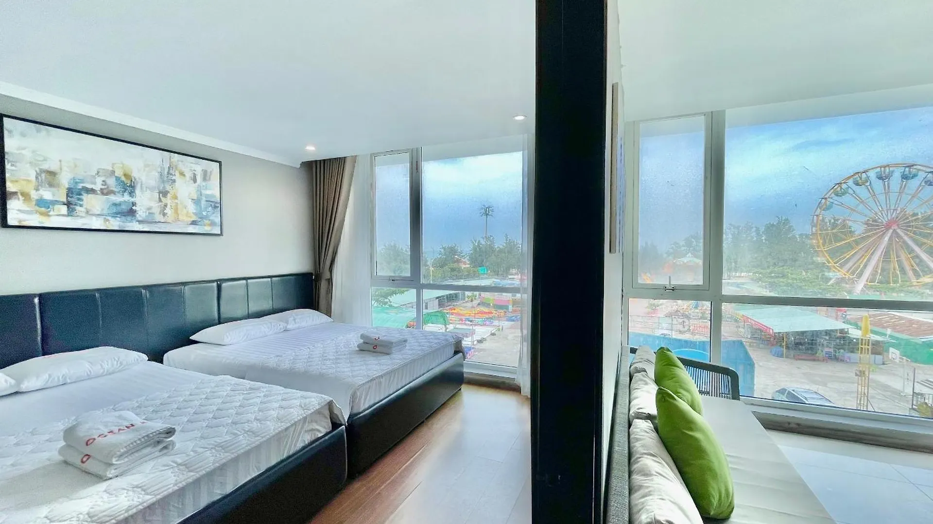 Nice Blue Sea View Apartment In Vung Tau 1601